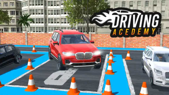 Real Car Driving School Game