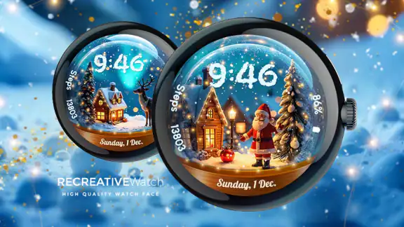 ReS56 - Christmas Snow Globe