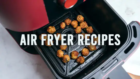 Rezepte für Heißluftfritteusen