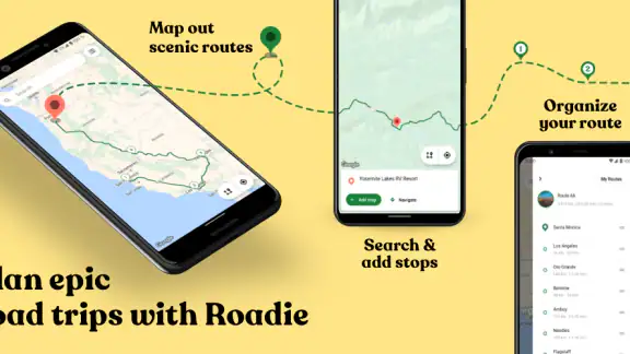 Roadie - Roadtrip Routenplaner