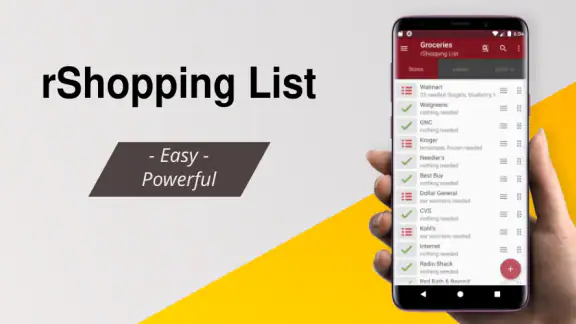 rShopping Einkaufsliste