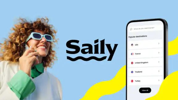 Saily: eSIM-Karte