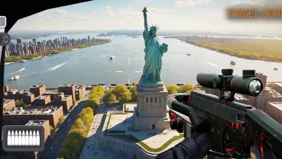 Sniper 3D：Waffen Baller Spiele