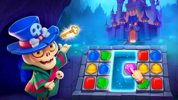 Spooky Suites: Match-3-Puzzle