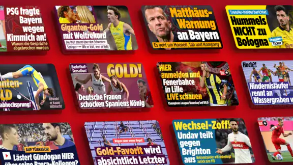 SPORT BILD: Alle Fussball News