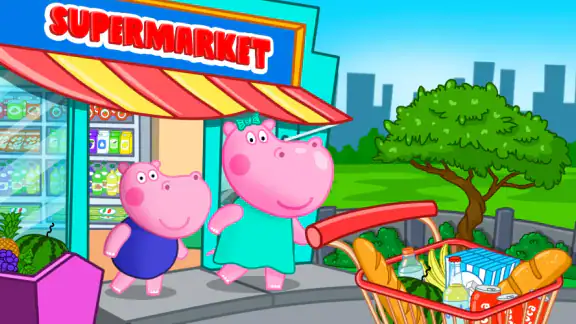 Supermarkt: Einkaufs spiele