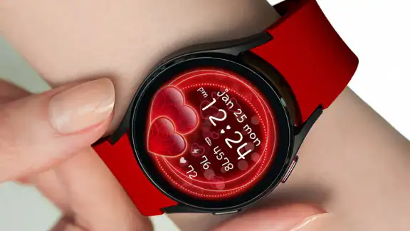Sweet Hearts Watch Face