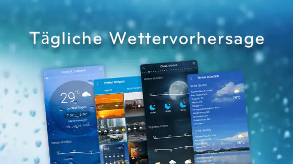 Tägliche Wettervorhersage