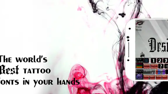 Tattoo Font Designer