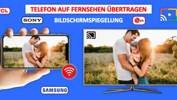 Telefon Fernseher übertragen