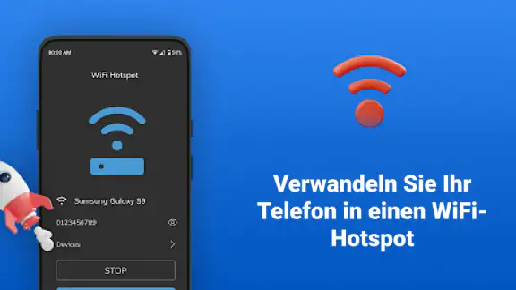 Tragbarer Mobiler WIFI hotspot