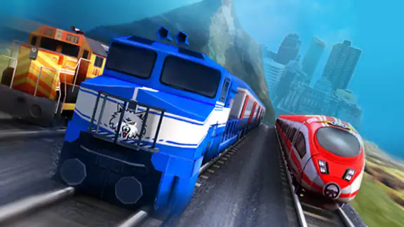 Train Racing Games 3D 2 Player