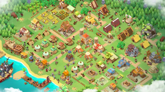Überlebensinsel-Idle-Spiel