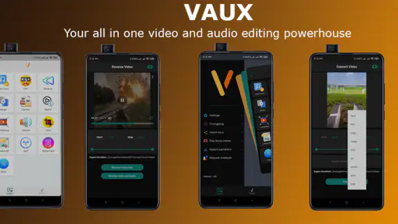 Vaux – Video- und Audio-Editor