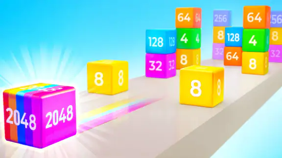 Jelly Run 2048