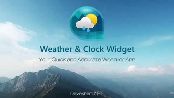 Weather & Clock Widget