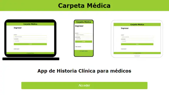 CarpetaMédica Historia Clínica