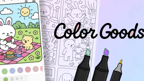 Colorir Goods! Livro de pintar