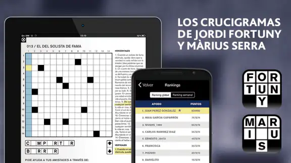 Crucigramas Jordi Fortuny