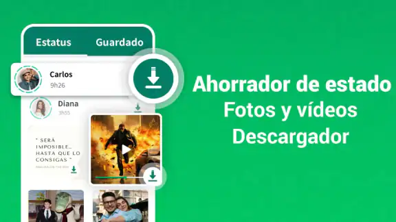 Descargador de Estados y Video