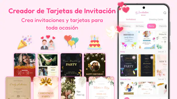 Diseño tarjeta de invitación
