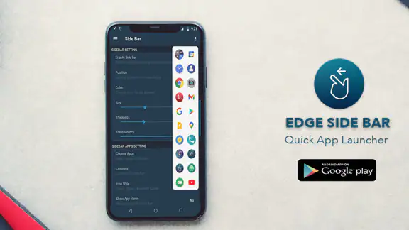 Edge Side Bar - App Shortcuts