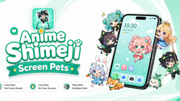 Emojis Batería & Shimeji Anime