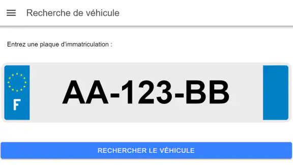 Immatriculation Scanner