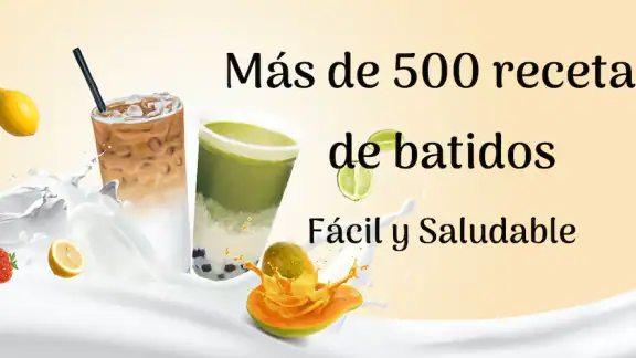 Más de 500 recetas de batidos