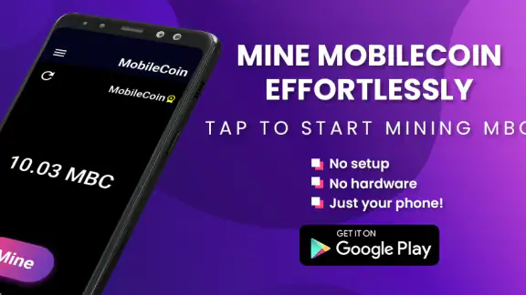 MobileCoin - Mina Crypto Móvil