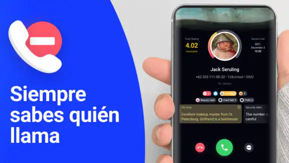 Nombre de la persona que llamó