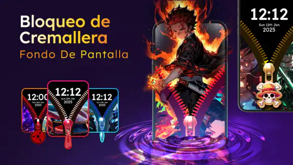 Pantalla de Bloqueo Cremallera