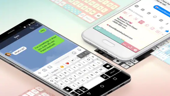 Pastel Keyboard Themes Color