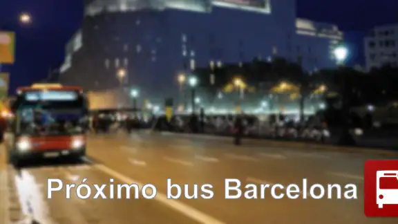 Próximo bus Barcelona