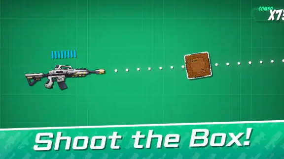 Shoot the Box: Juego de Armas