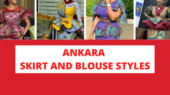 Ankara Skirt & Blouse Styles