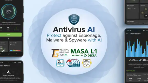 Antivirus AI - Mobiiliturva