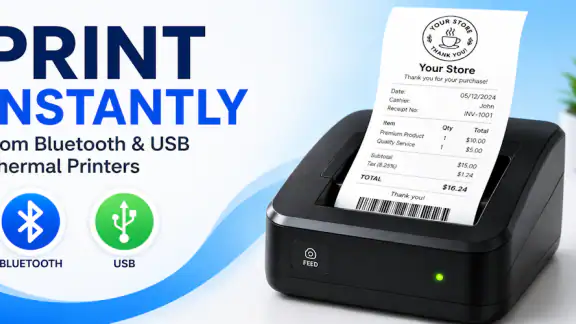 Bluetooth Thermal Printer App