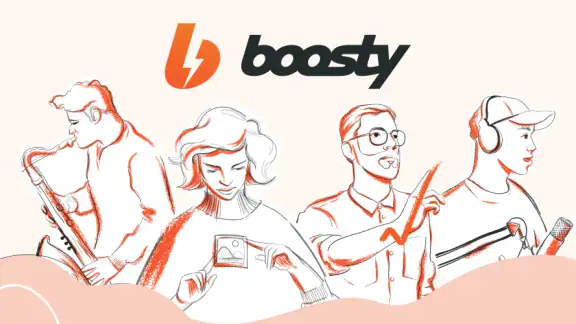 Boosty: Content just for fans