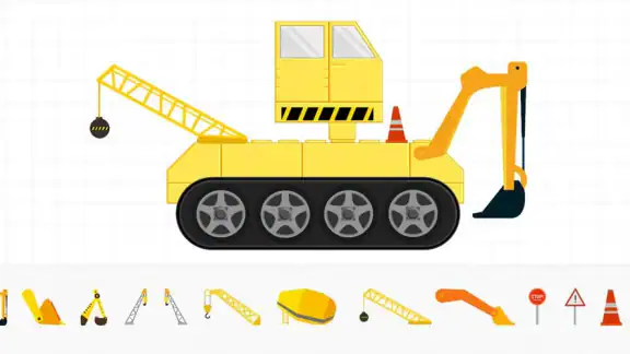 Brick Car(4+)-Build & Racing
