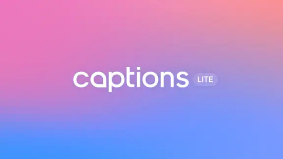 Captions Lite