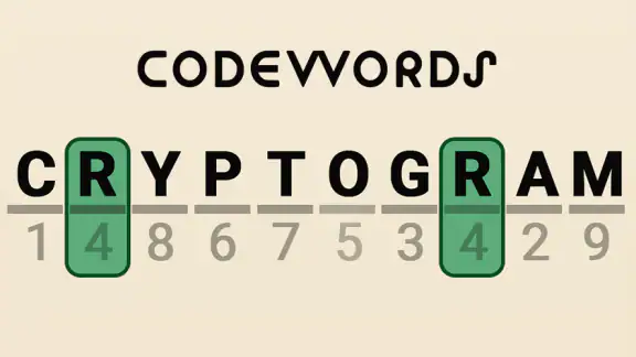 CodeWords Cryptogram Puzzles