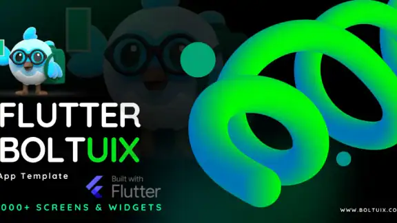 Flutter UI App Template