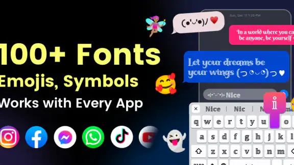 Fonts Keyboard Themes & Emoji