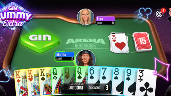 Gin Rummy Extra - Online Rummy