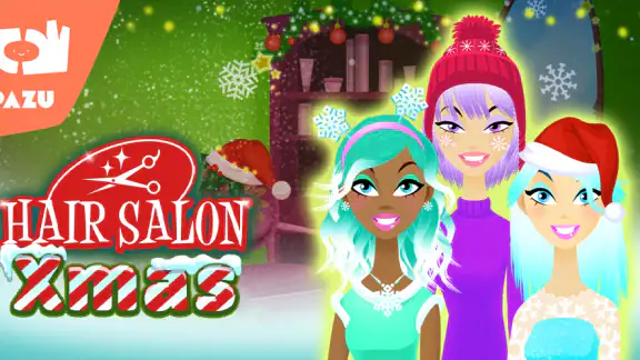 Girls Hair Salon Christmas