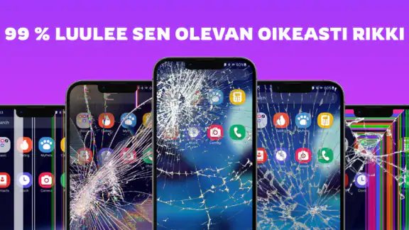 Haha Broken Rikkinäinen Näyttö
