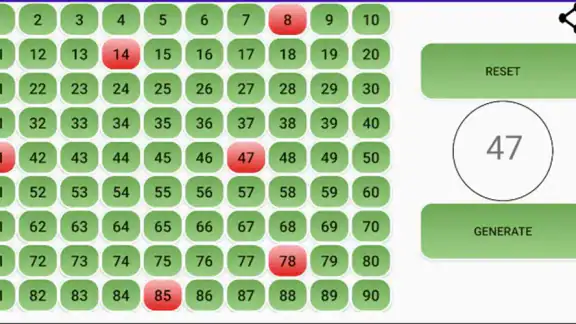 HousieTambola Number Generator