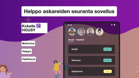 Housy: Siivoussuunnitelma