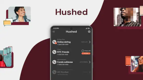 Hushed - Second Phone Number